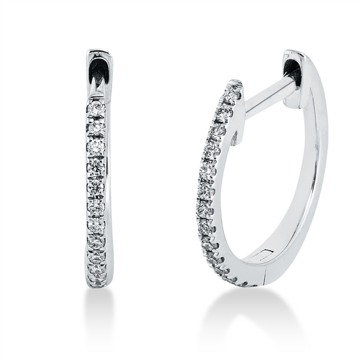 Modern Woman Creolen Weißgold 18kt Ref-2R664