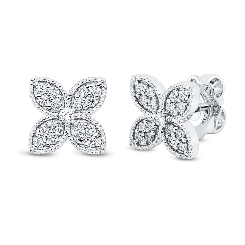 Modern Woman Ohrstecker Weißgold 18kt 0,28ct