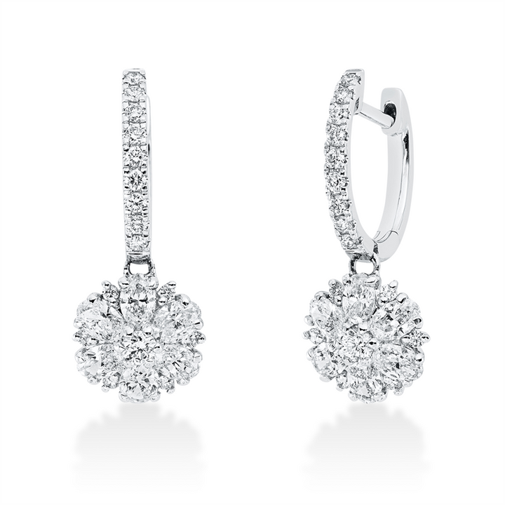 Illusion Classic Ohrschmuck Weißgold 18kt Ref-2S830