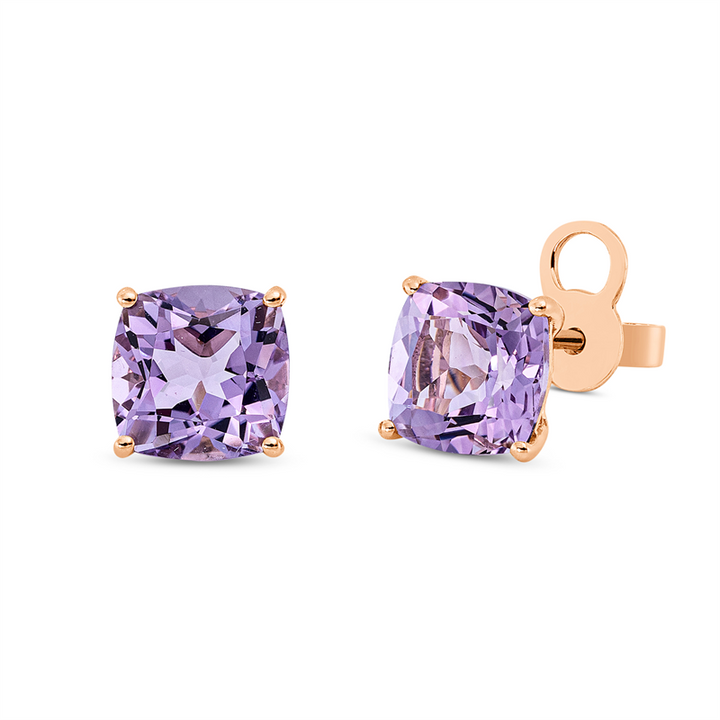 Farbstein Fashion Ohrstecker Rotgold 18kt Ref-2T607