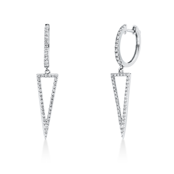 Modern Woman Ohrschmuck Weißgold 14kt Ref-2V353