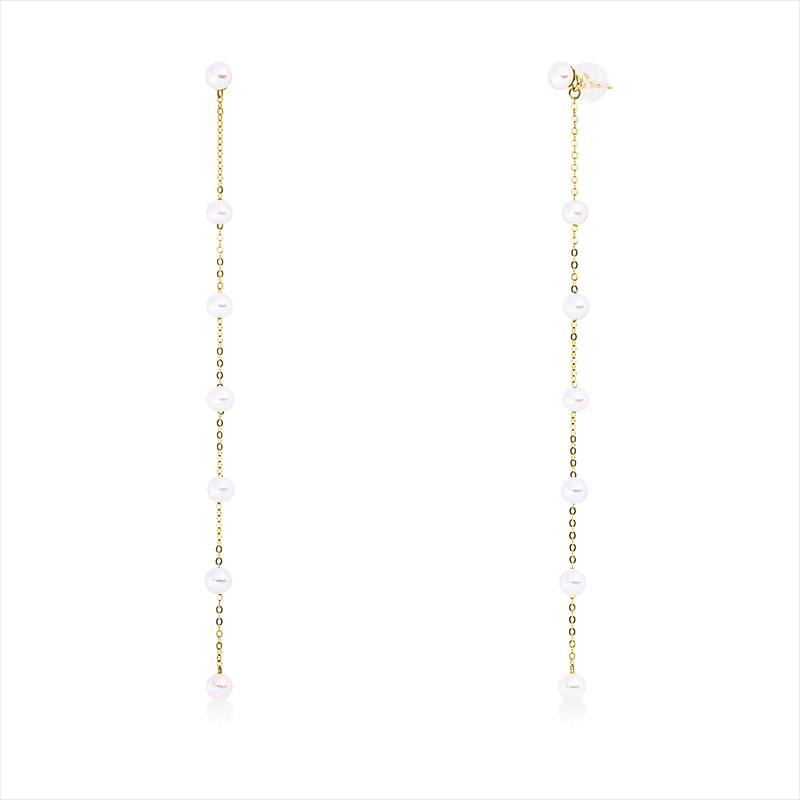 Perle Ohrschmuck Gelbgold 18kt