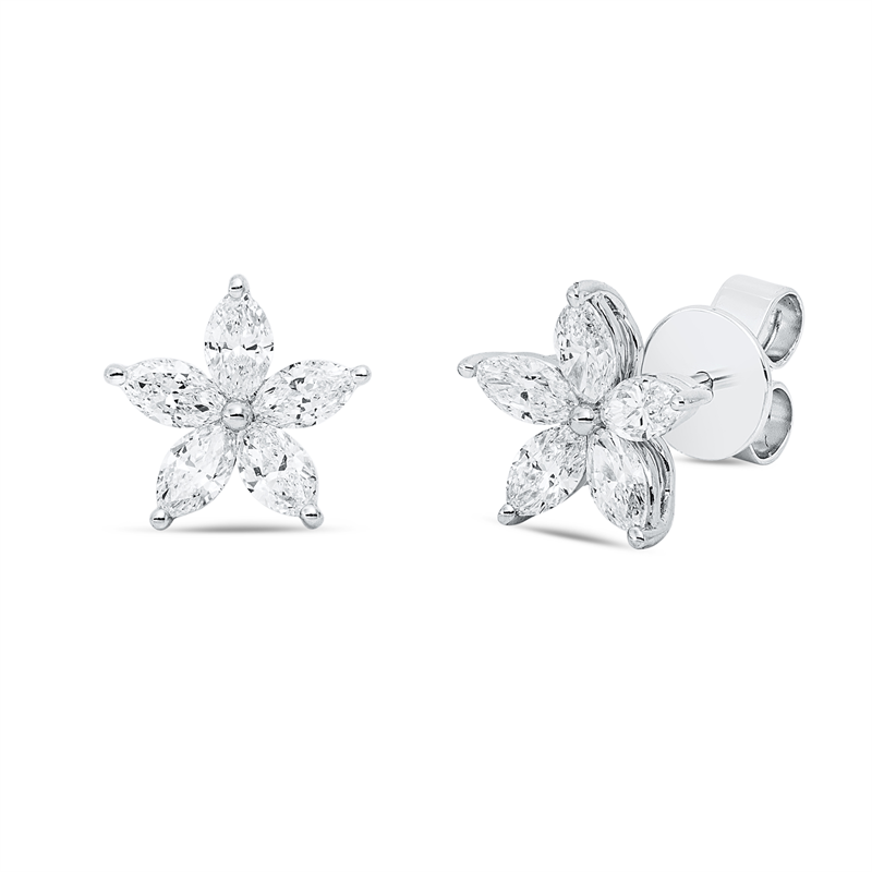 Modern Woman Ohrstecker 18kt 1,1ct