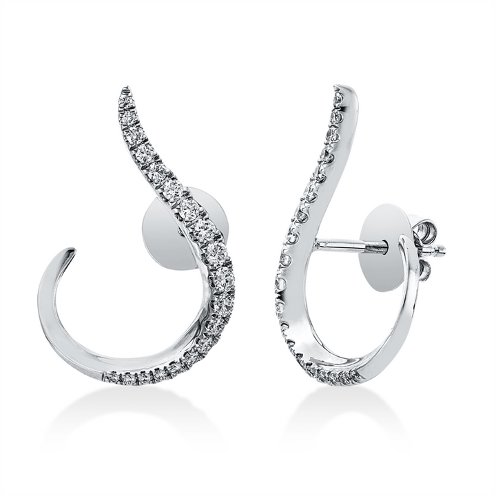 Modern Woman Ohrstecker Weißgold 18kt Ref-2W964