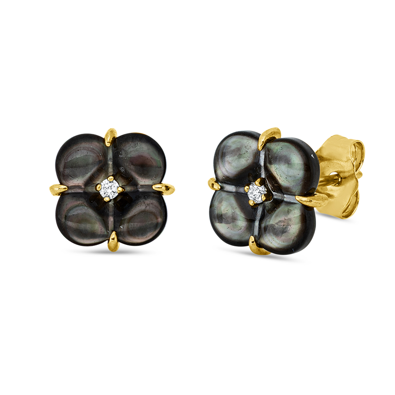Perle Ohrschmuck Gelbgold 18kt