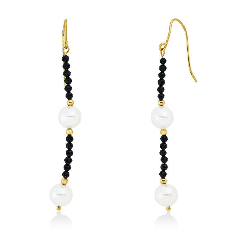 Perle Ohrschmuck Gelbgold 18kt