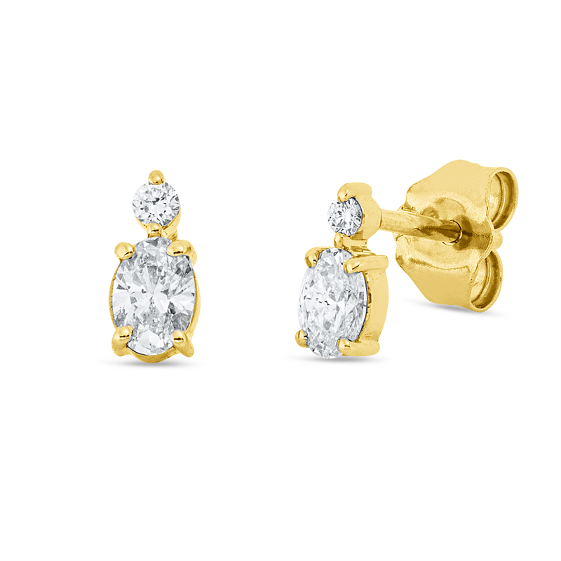 Modern Woman Ohrstecker Weißgold 18kt 0,33ct