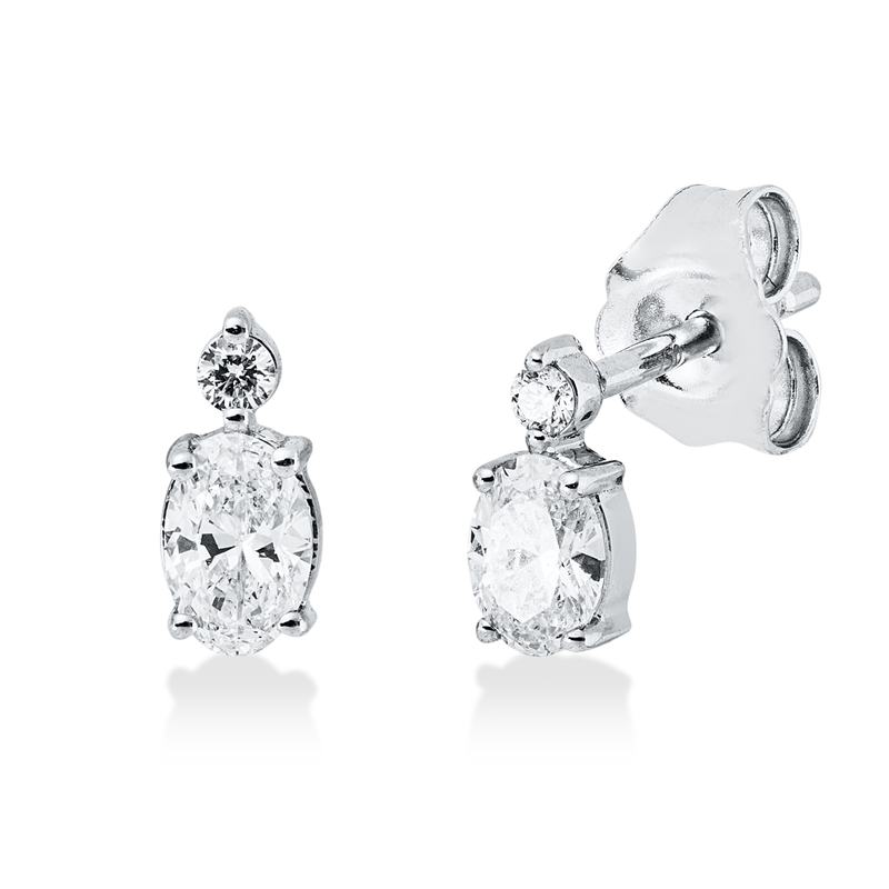 Modern Woman Ohrstecker Weißgold 18kt 0,33ct
