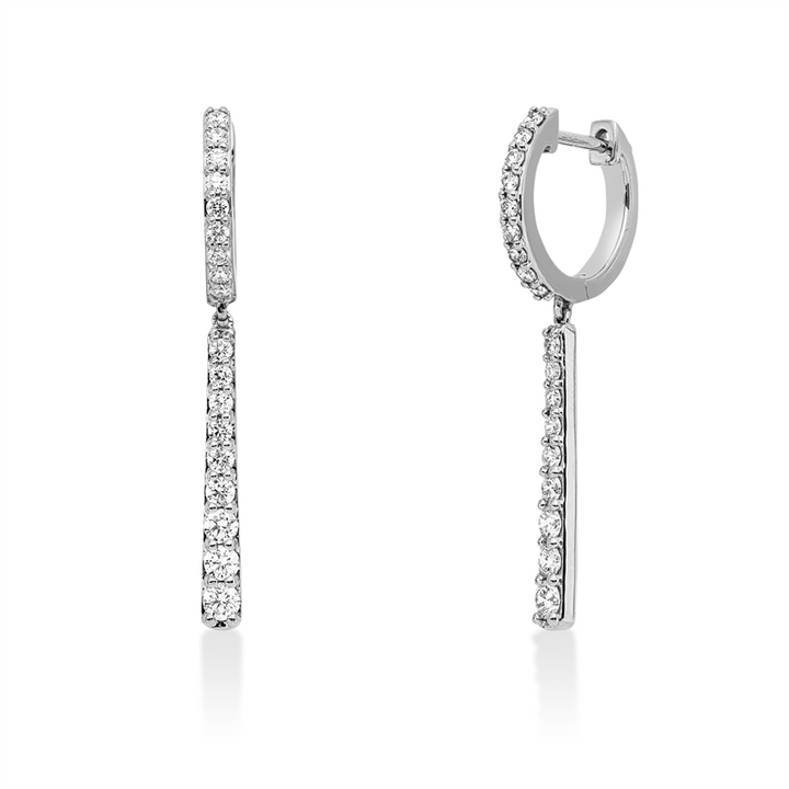 Modern Woman Ohrschmuck Weißgold 18kt Ref-2X391