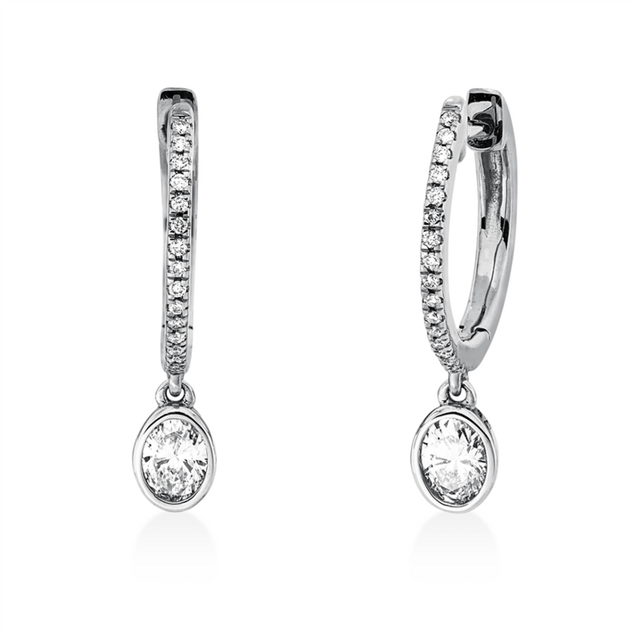 Modern Woman Ohrschmuck Weißgold 18kt Ref-2X413