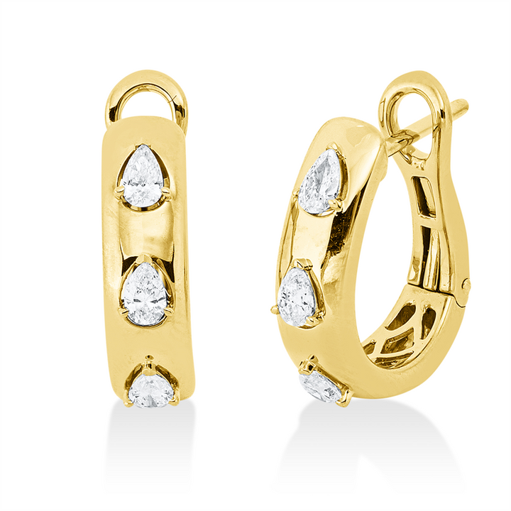Modern Woman Creolen Gelbgold 18kt Ref-2X493