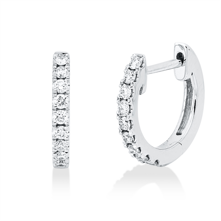 Modern Woman Creolen Weißgold 18kt Ref-2X821