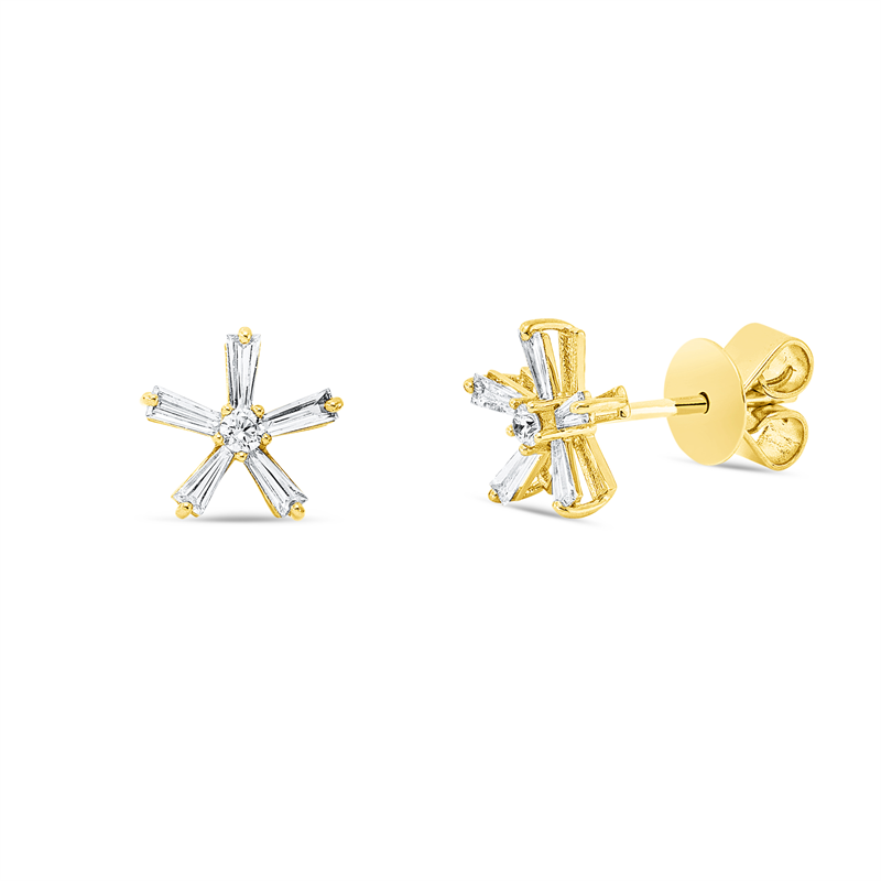 Modern Woman Ohrstecker Weißgold 18kt 0,37ct