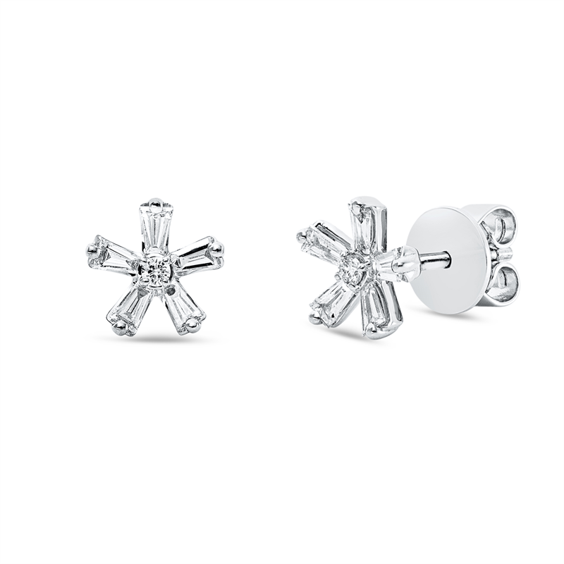 Modern Woman Ohrstecker Weißgold 18kt 0,36ct