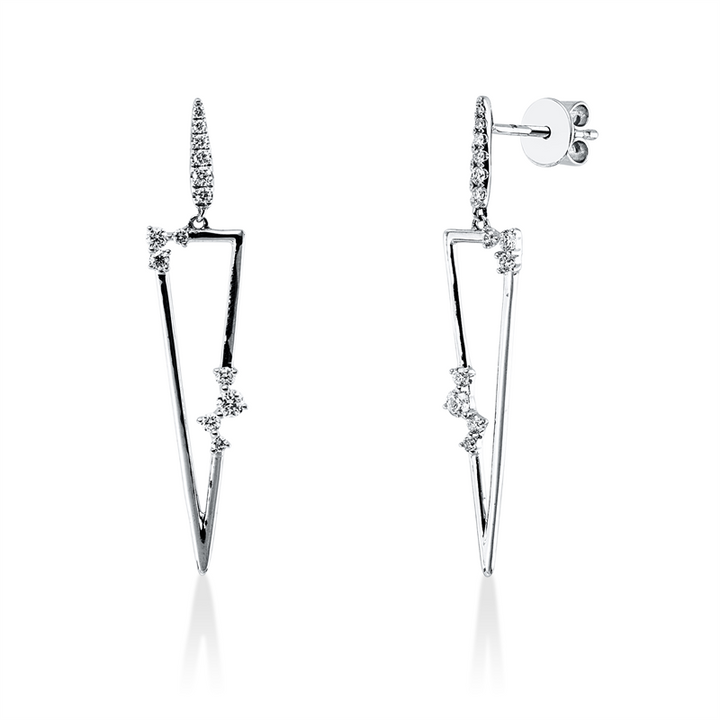 Modern Woman Ohrschmuck Weißgold 18kt Ref-2Y486