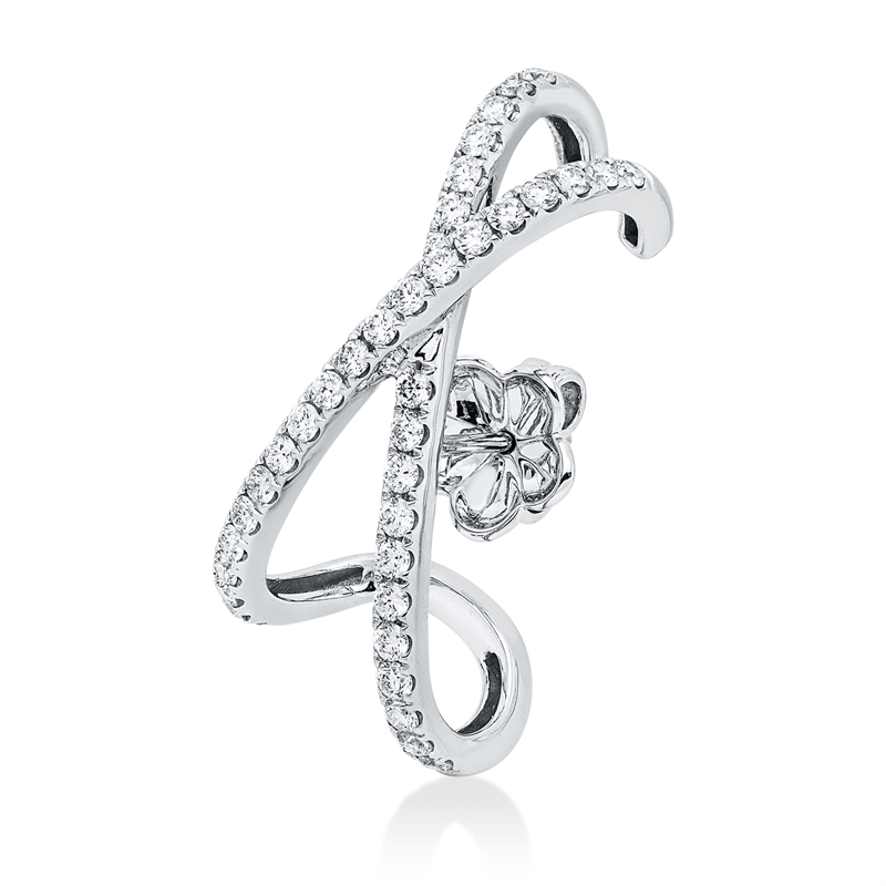 Modern Woman Ohrstecker Weißgold 18kt 0,57ct
