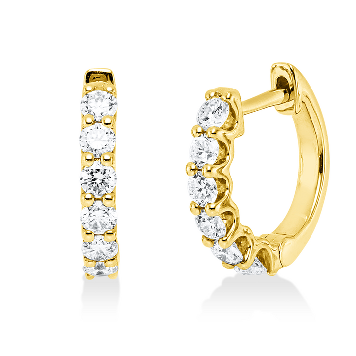 Modern Woman Creolen Gelbgold 18kt Ref-2Y838