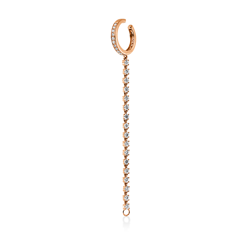 Modern Woman Ohrschmuck Rotgold 18kt 0,6ct