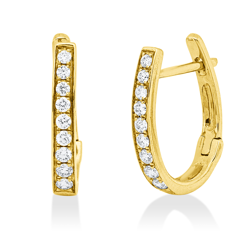 Modern Woman Creolen Gelbgold 18kt Ref-2Z194