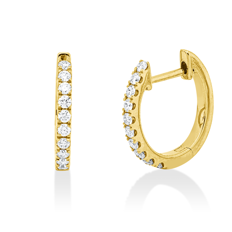 Modern Woman Creolen Gelbgold 18kt Ref-2Z198