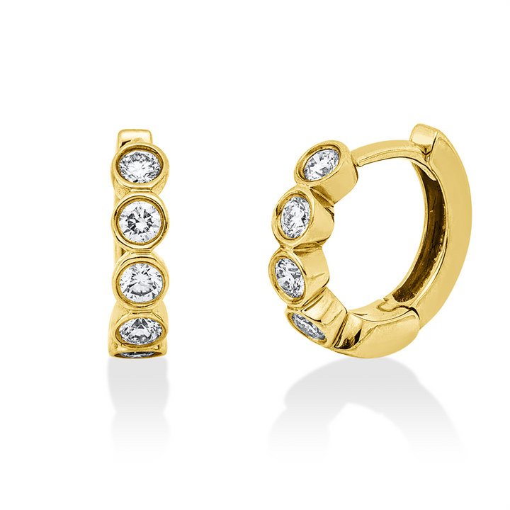 Modern Woman Creolen Gelbgold 18kt Ref-2Z202