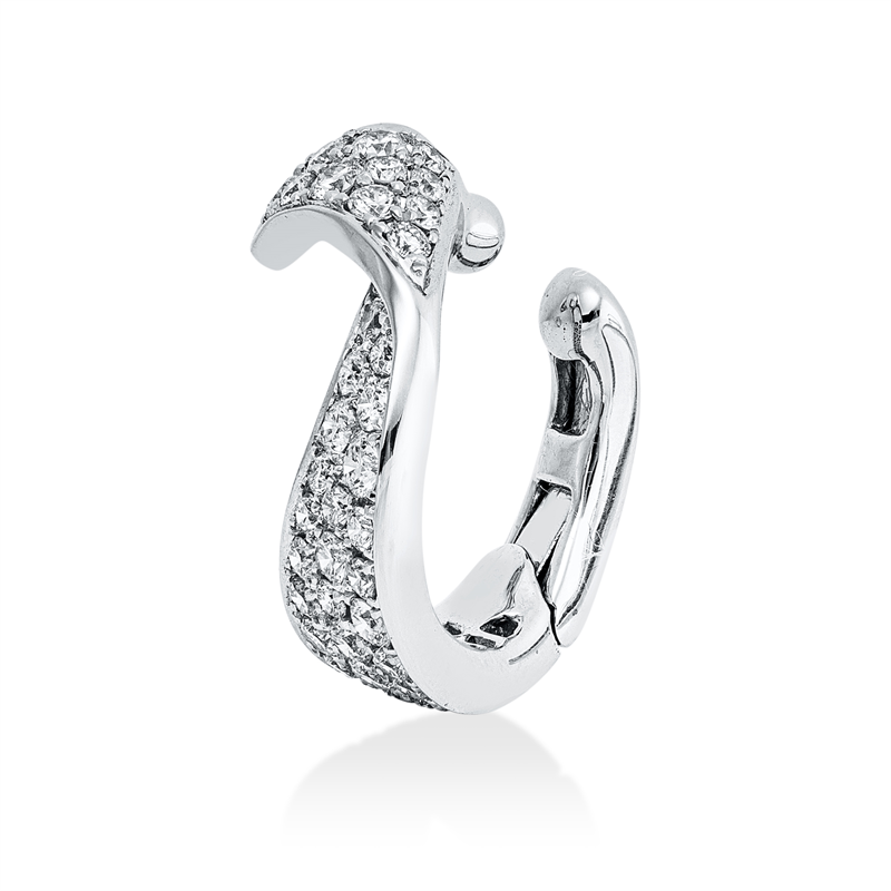 Exklusiv Ohrmanschette Weißgold 18kt Ref-2Z561