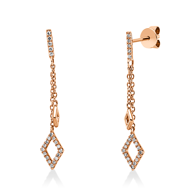 Modern Woman Ohrschmuck Rotgold 18kt Ref-2Z564
