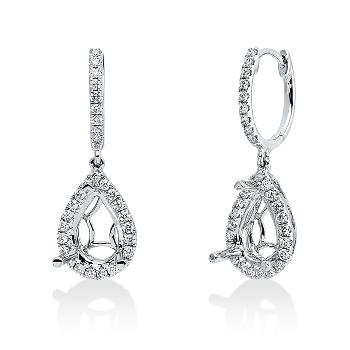 Modern Woman Ohrschmuck Weißgold 18kt Ref-2Z597