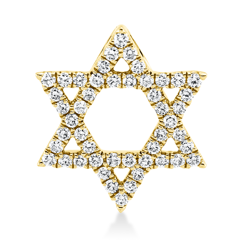 Symbol Anhänger Gelbgold 18kt 0,33ct