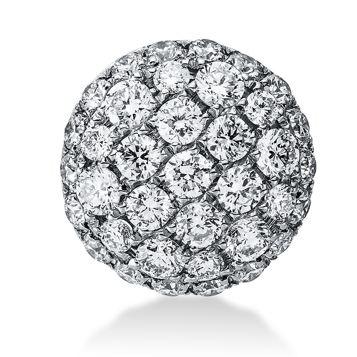 Pavé Anhänger Weißgold 18kt Ref-3D582