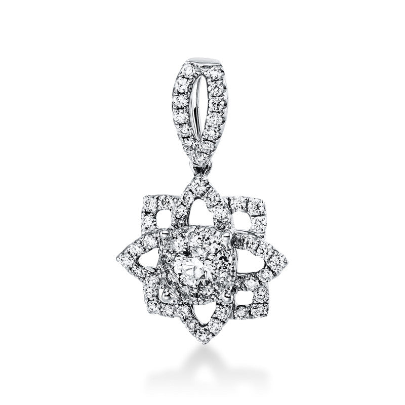 Modern Woman Anhänger Weißgold 18kt 0,75ct