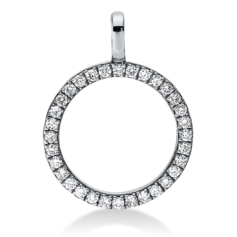 Modern Woman Anhänger Weißgold 18kt 0,16ct