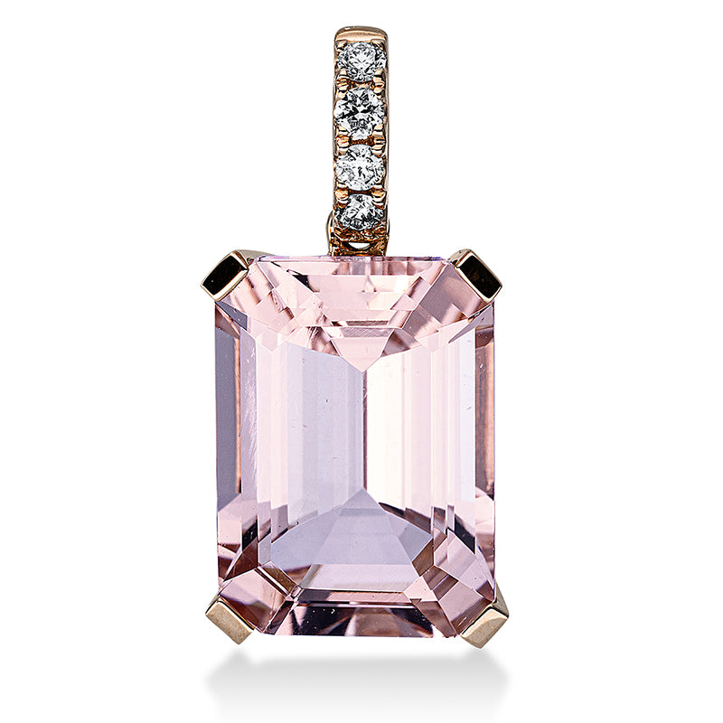Farbstein Fashion Anhänger Rotgold 18kt Ref-3F832