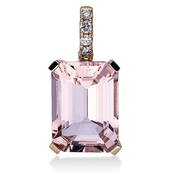 Farbstein Fashion Anhänger Rotgold 18kt Ref-3F832