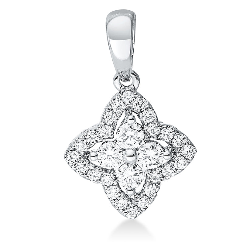 Modern Woman Anhänger Weißgold 18kt 0,41ct