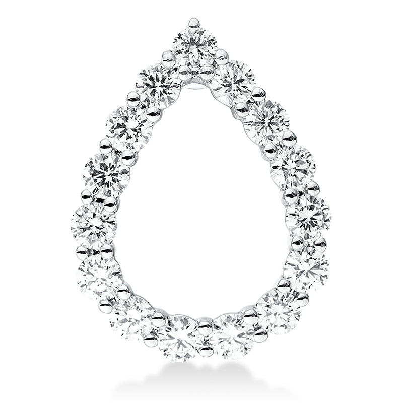 Modern Woman Anhänger Weißgold 18kt 0,75ct