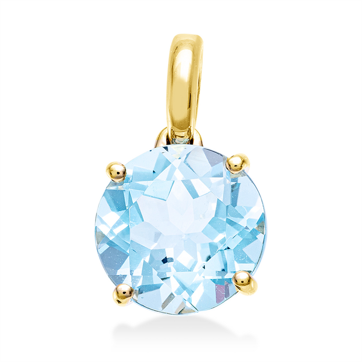 Farbstein Fashion Anhänger Gelbgold 18kt Ref-3G272