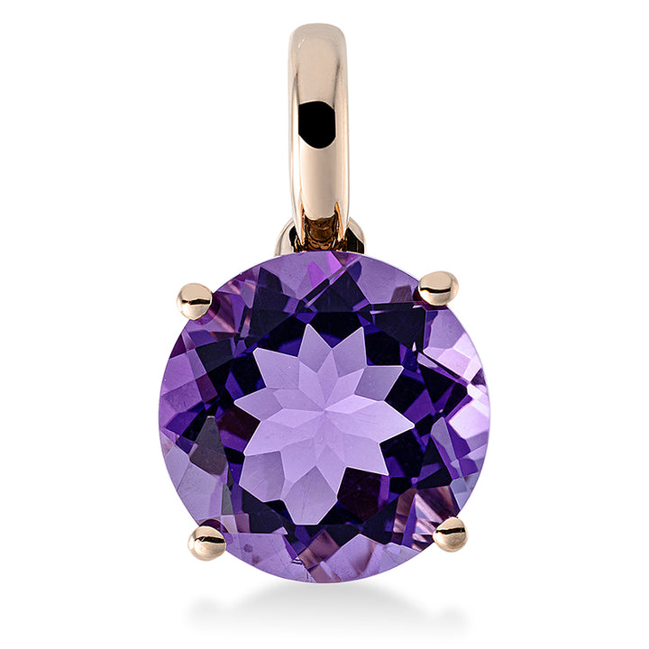 Farbstein Fashion Anhänger Rotgold 18kt Ref-3G274