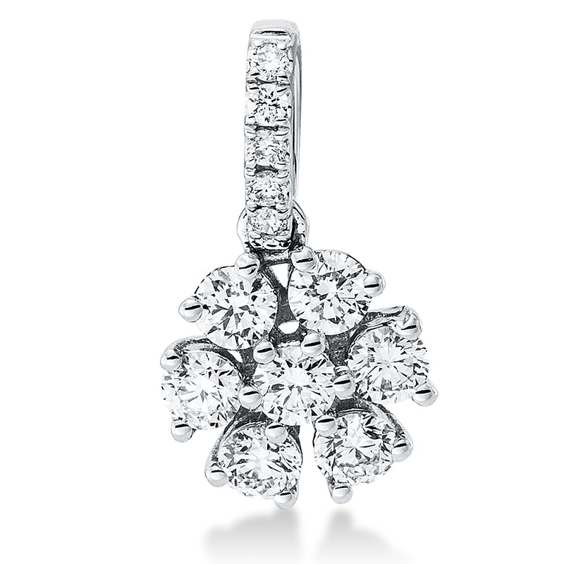 Illusion Classic Anhänger Weißgold 18kt 0,31ct