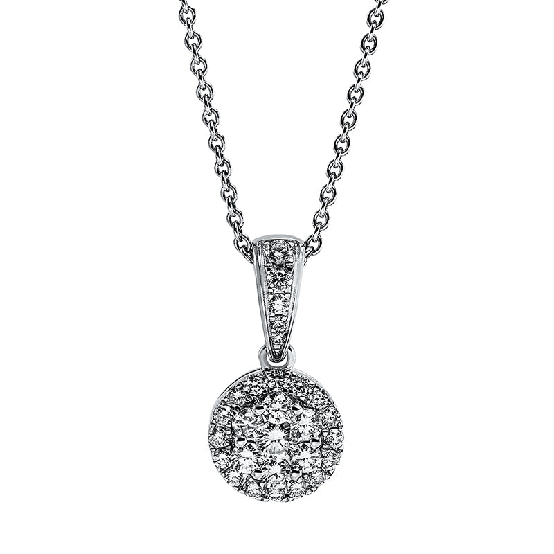 Illusion Classic Anhänger Weißgold 18kt 0,42ct