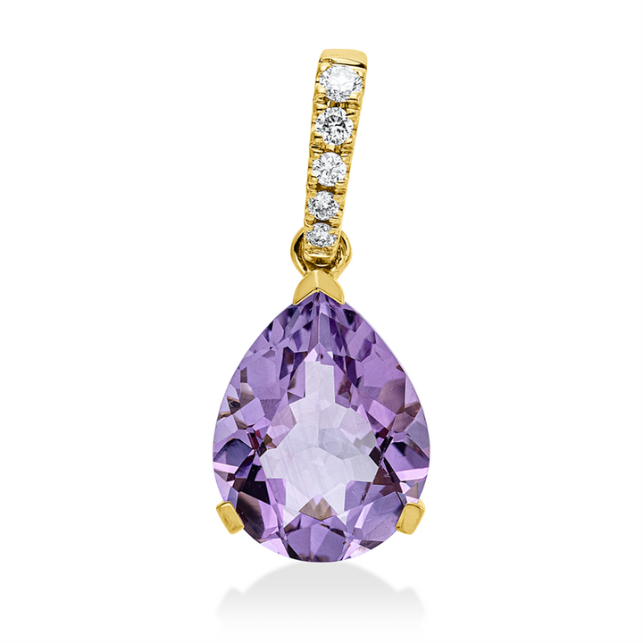 Farbstein Fashion Anhänger Gelbgold 18kt Ref-3H254