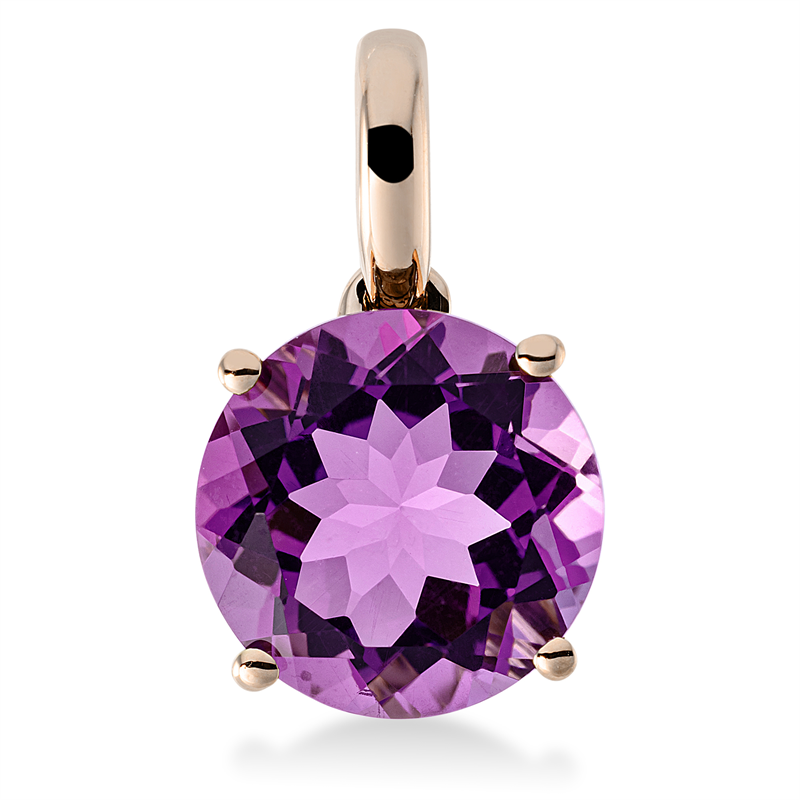 Farbstein Fashion Anhänger Rotgold 18kt Ref-3H256