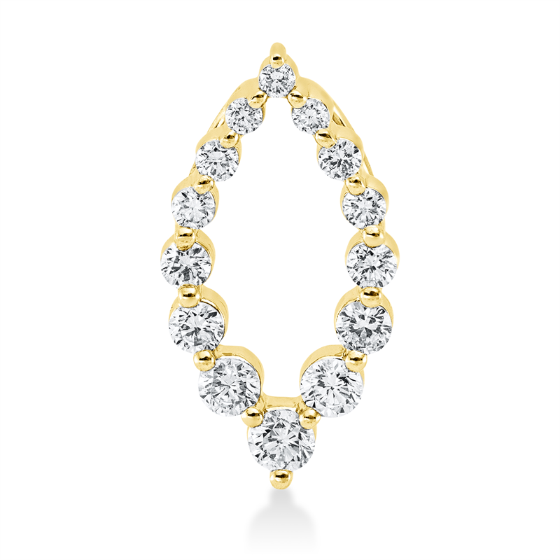 Modern Woman Anhänger Gelbgold 18kt Ref-3H319
