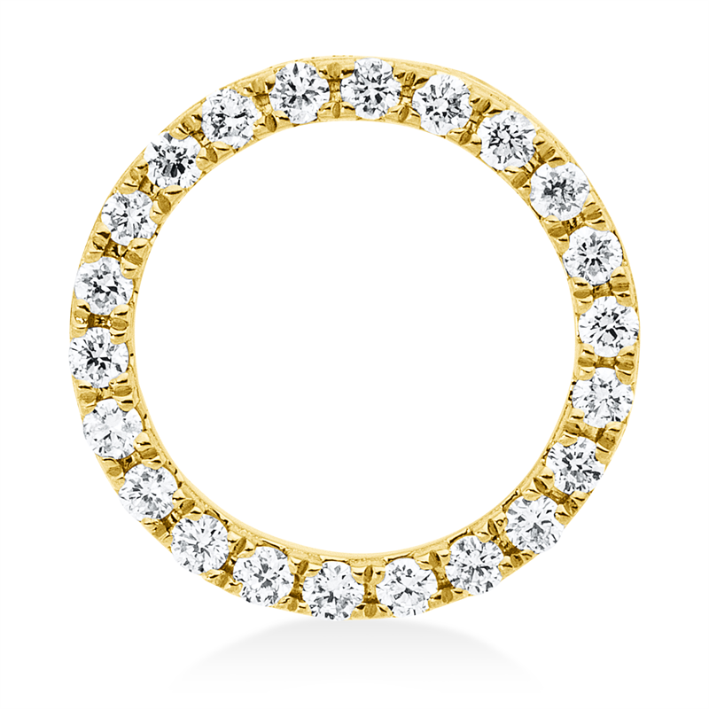 Modern Woman Anhänger Weißgold 18kt 0,11ct