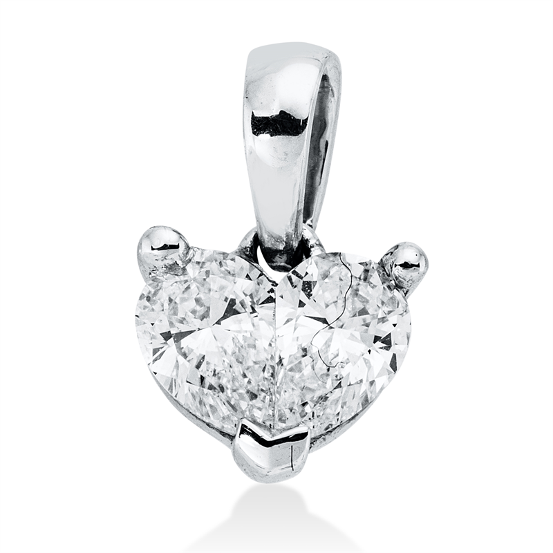 Illusion Classic Anhänger Weißgold 18kt 0,36ct