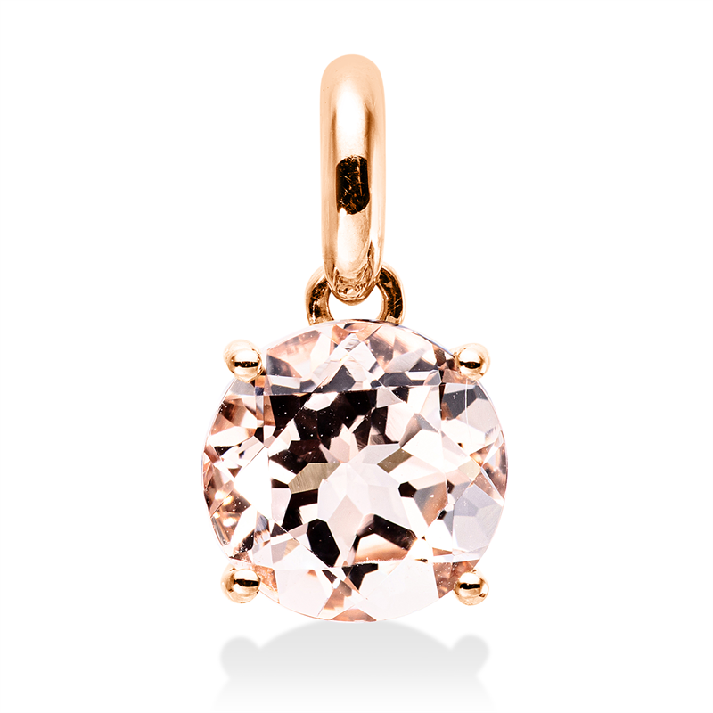 Farbstein Fashion Anhänger Rotgold 18kt 0,06ct