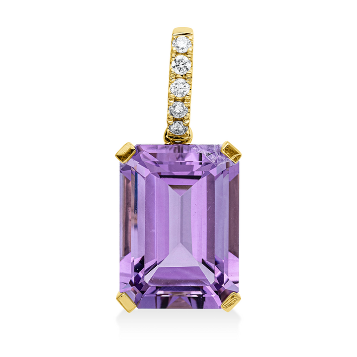 Farbstein Fashion Anhänger Gelbgold 18kt Ref-3I701