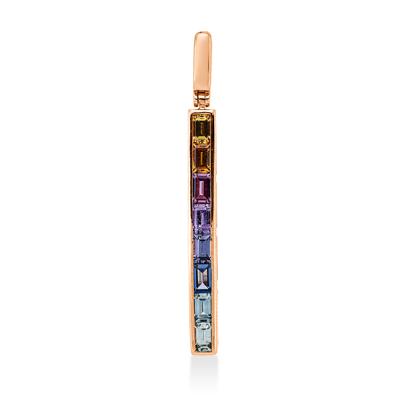 Rainbow & Multicolor Anhänger Rotgold 18kt