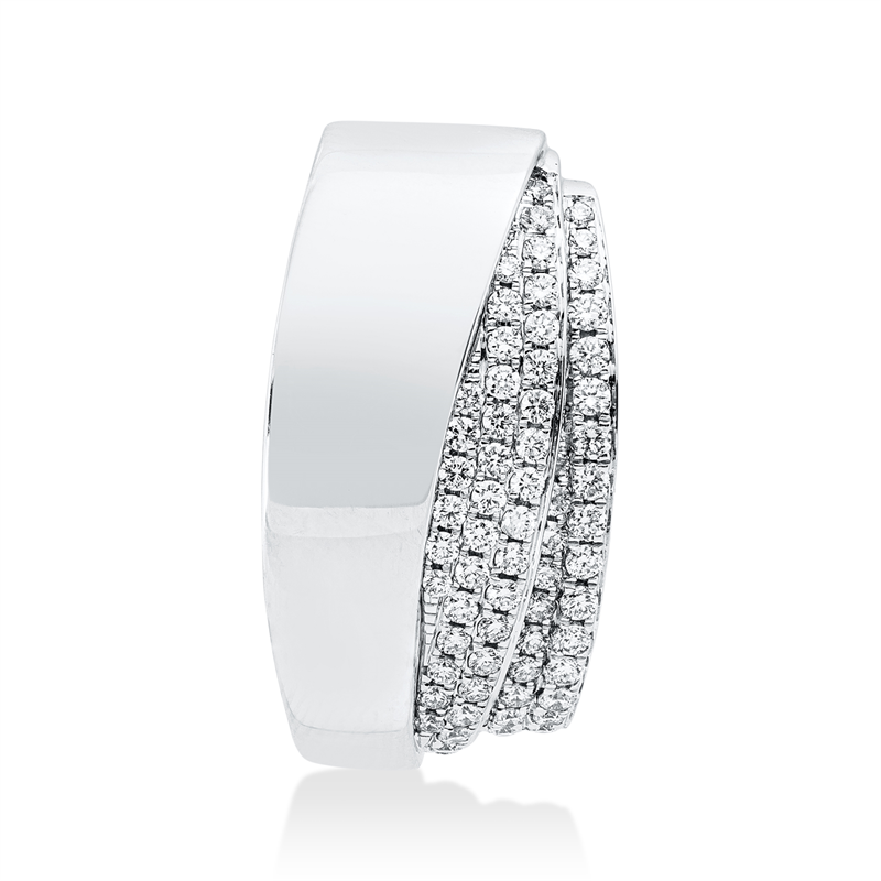 Modern Woman Anhänger Weißgold 18kt 0,45ct