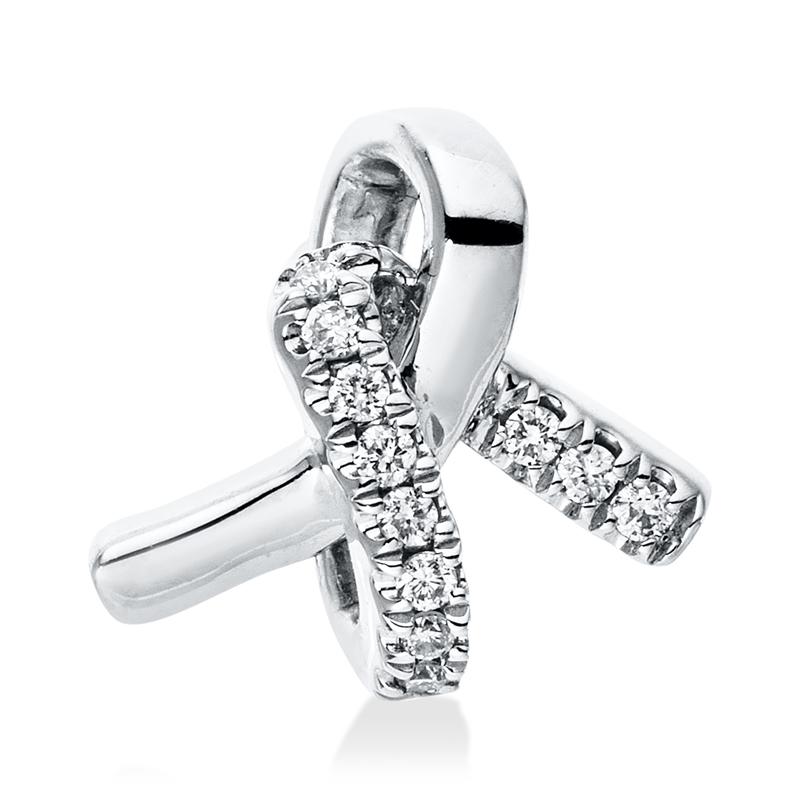 Modern Woman Anhänger Weißgold 18kt 0,55ct